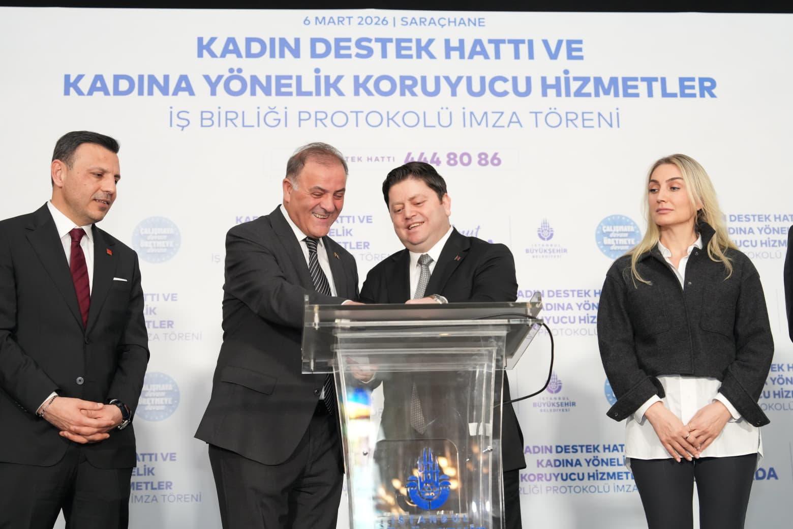 İBB ve 17 ilçe belediyesi kadınlar için güç birliği yaptı